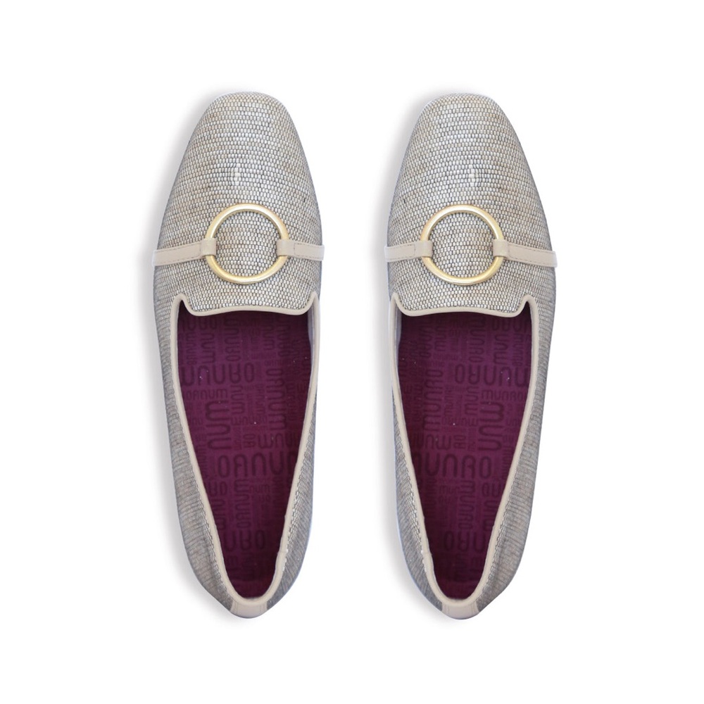 Sunisa Mix Metal Fabrics Flats